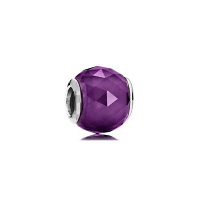 Murano Glass & Heart Charms – 925 Sterling Silver