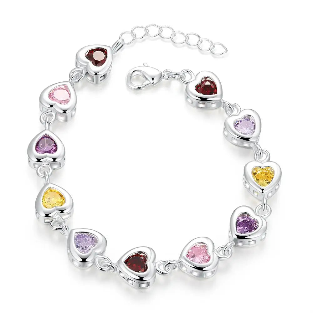 Twisted Rope Chain Bracelet –  925 Sterling Silver