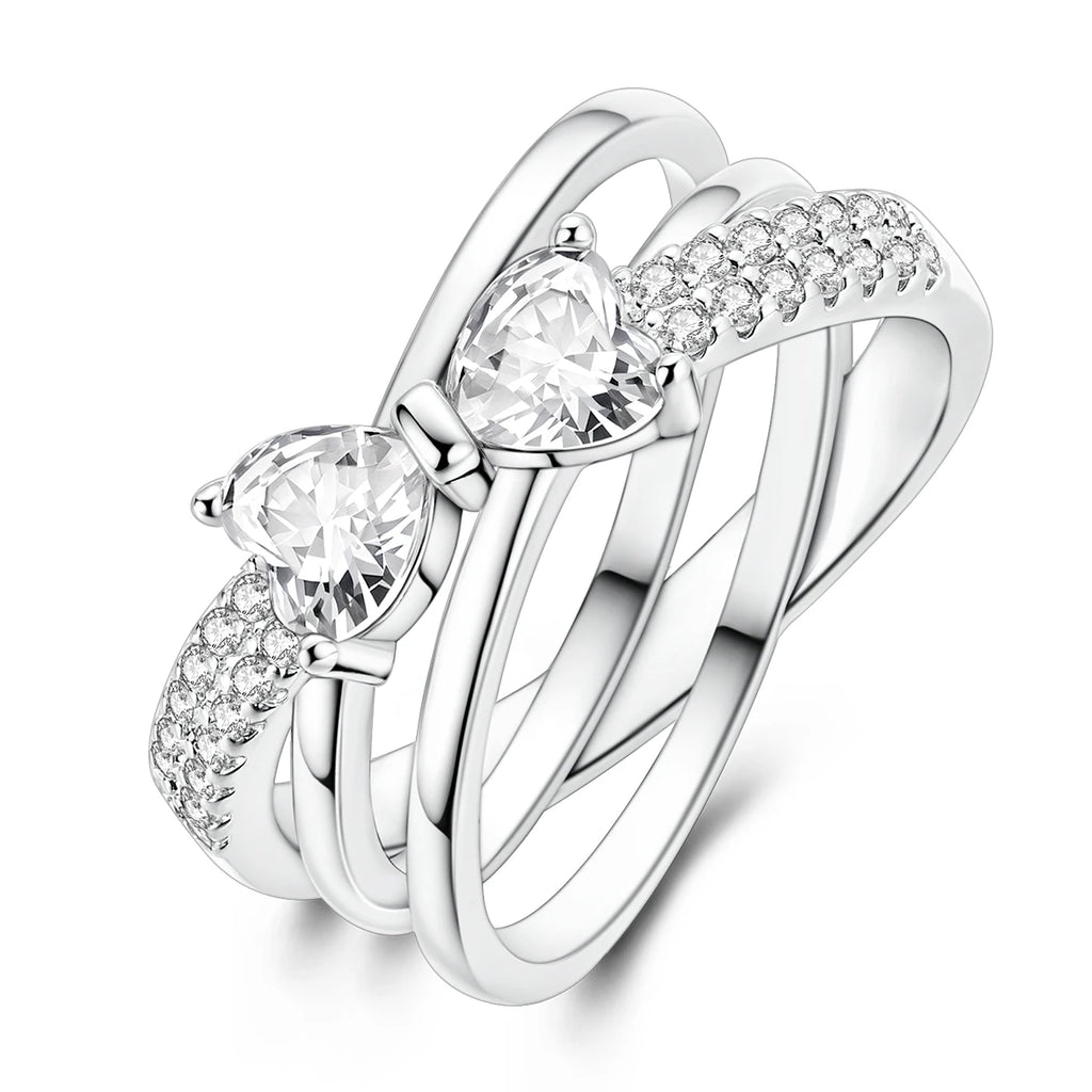 Spark 925 Sterling Silver Cocktail Ring