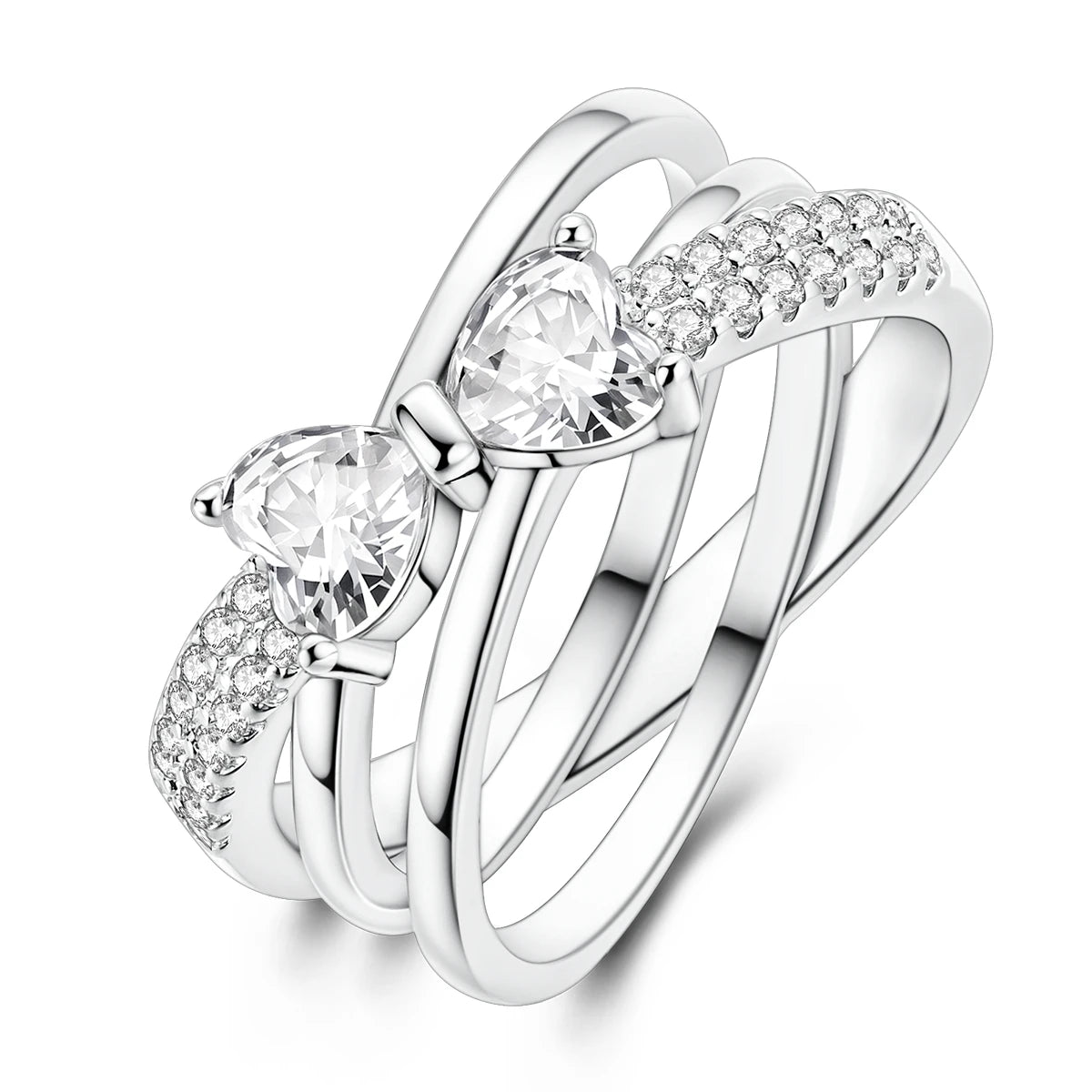 Spark 925 Sterling Silver Cocktail Ring