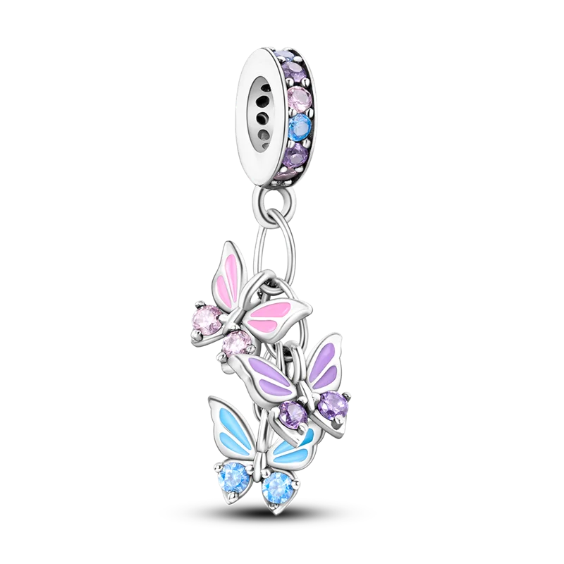 Zircon Charm – 925 Sterling Silver