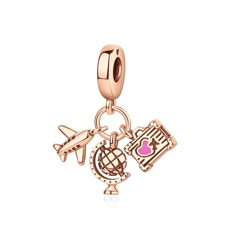 Wanderlust Charms  –  925 Sterling Silver