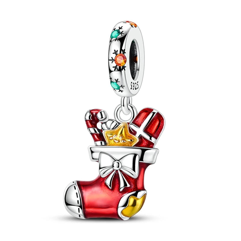 Sterling Silver Christmas Charm