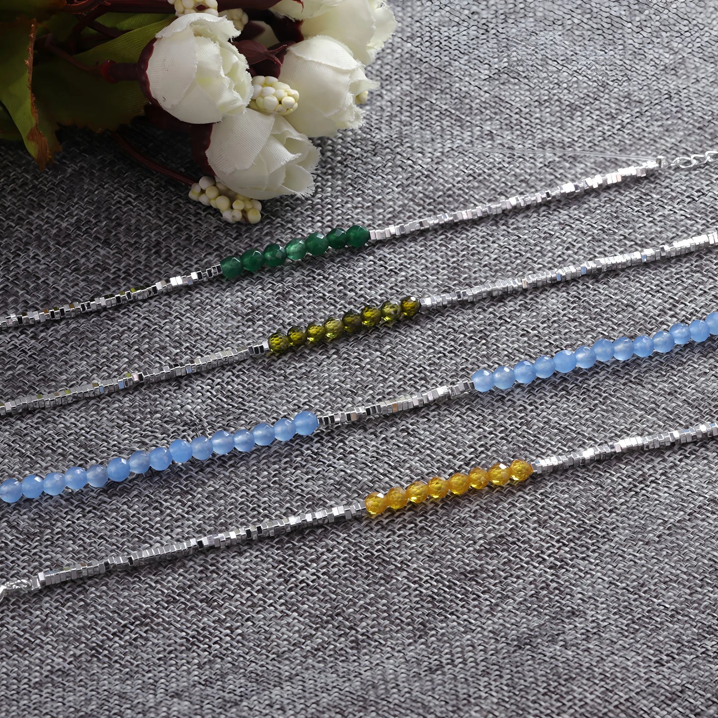 Ultra-Fine Line Bracelet – 925 Sterling Silver