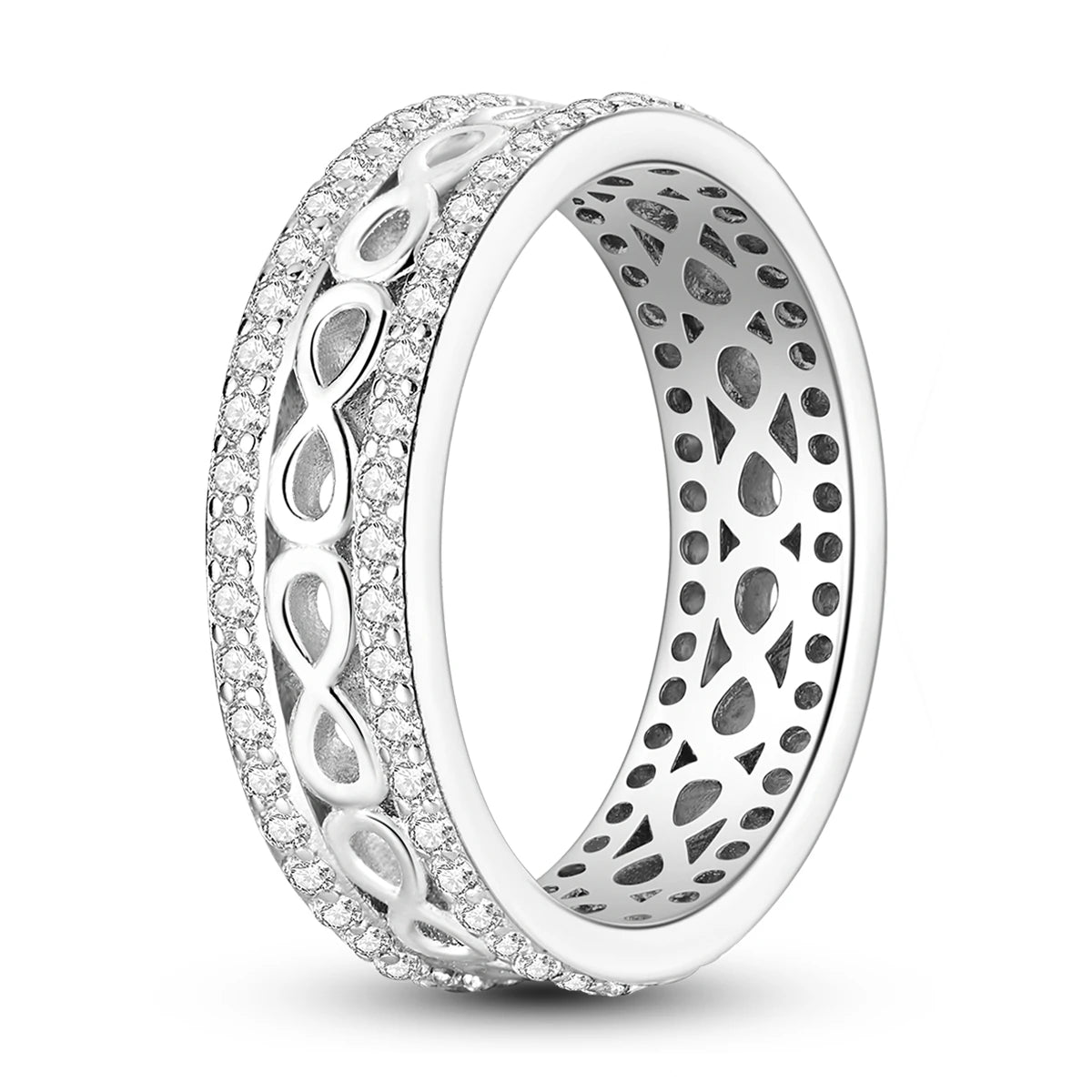Spark 925 Sterling Silver Cocktail Ring