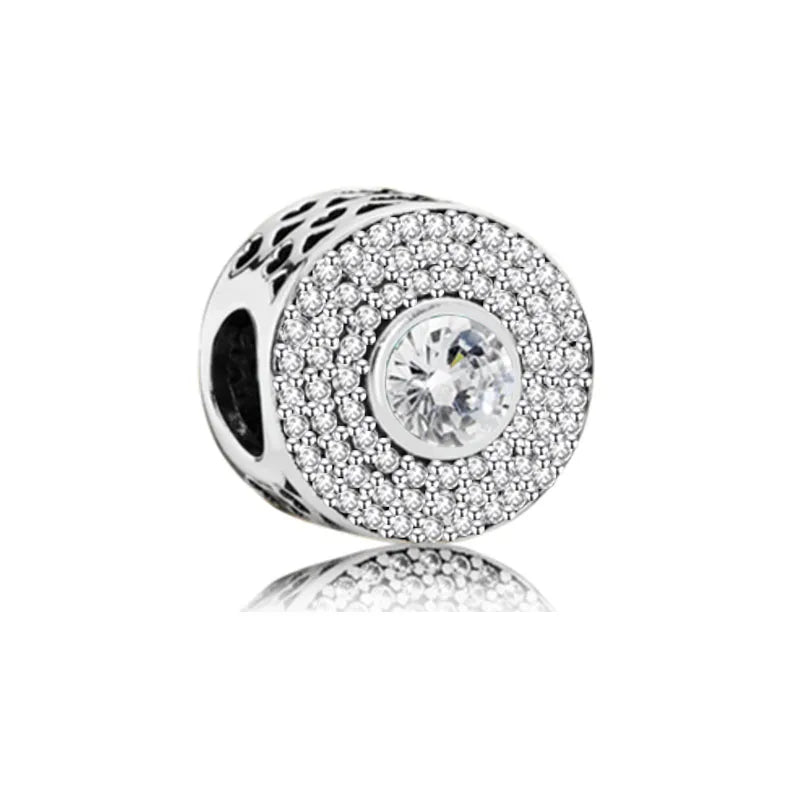White Series Charms – 925 Sterling Silver