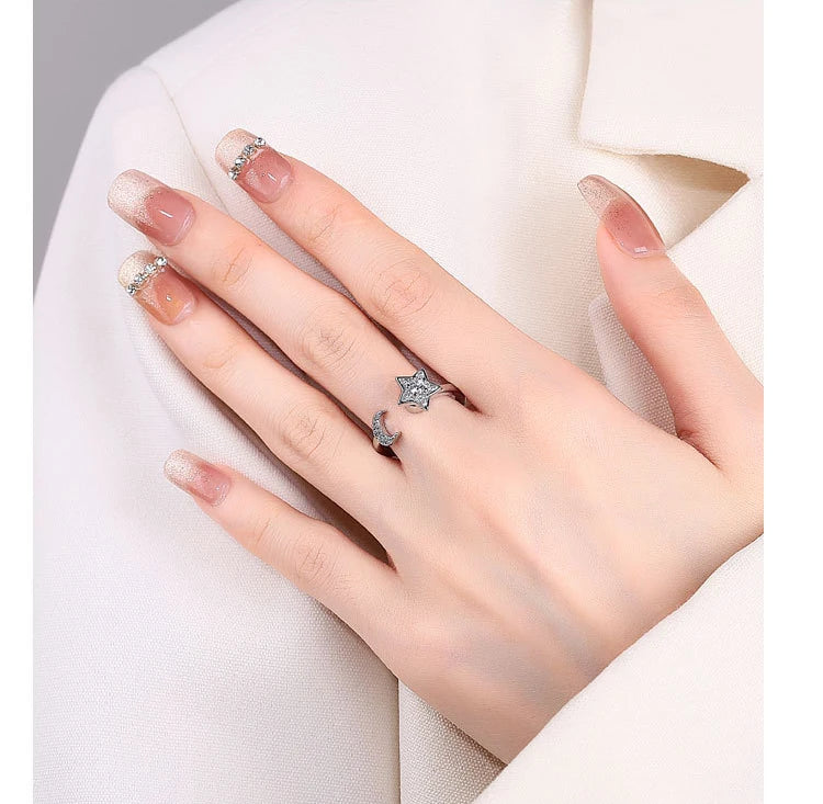 Sunflower Rotatable Ring Sterling Silver