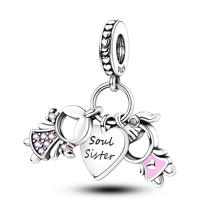 Zircon Charm – 925 Sterling Silver