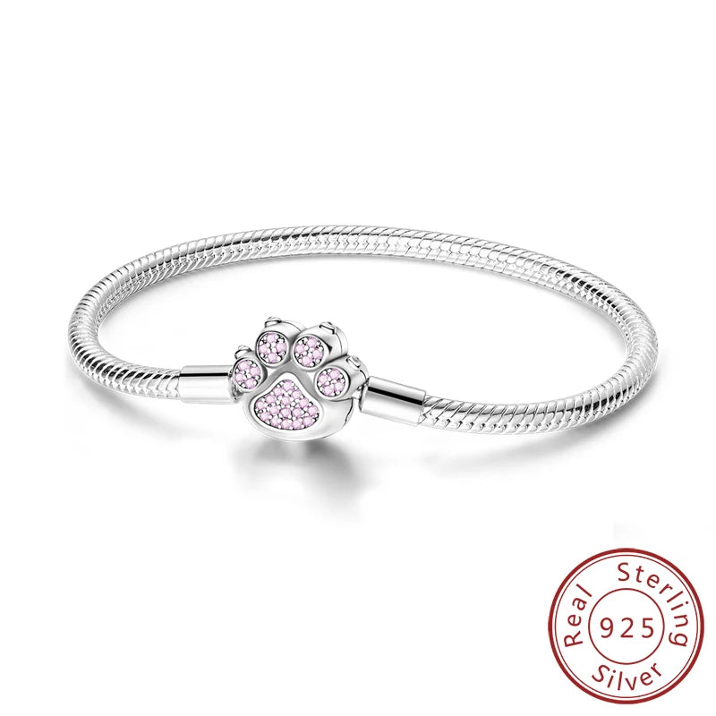 Garden of Hearts Bracelet –  925 Sterling Silver