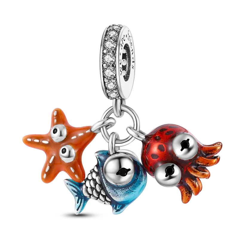 Zircon Charm – 925 Sterling Silver