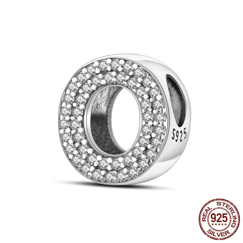 Personalised Alphabet Beads – 925 Sterling Silver