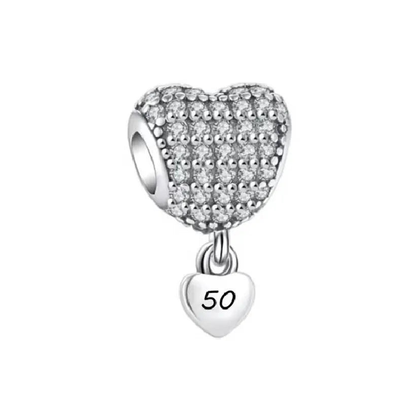 White Series Charms – 925 Sterling Silver