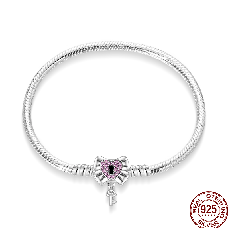Infinity Glow Bracelet  –  925 Sterling Silver