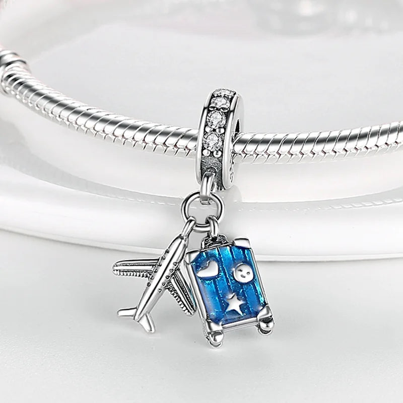 Zircon Charm – 925 Sterling Silver