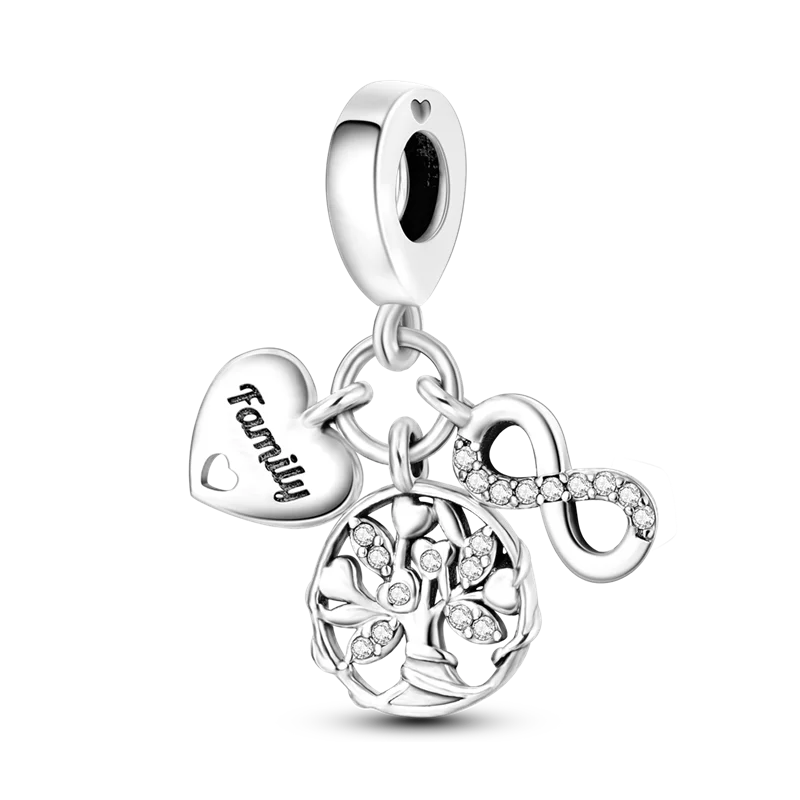 Zircon Charm – 925 Sterling Silver