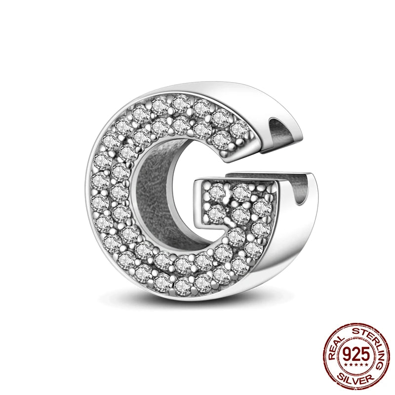 Personalised Alphabet Beads – 925 Sterling Silver
