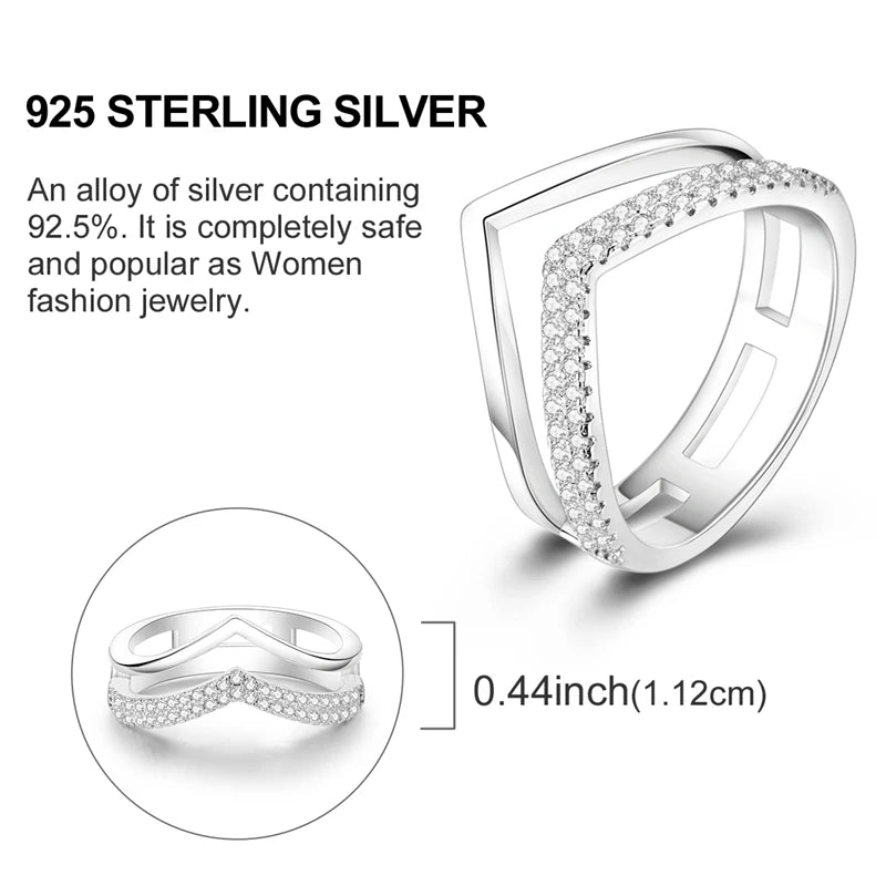 Spark 925 Sterling Silver Cocktail Ring