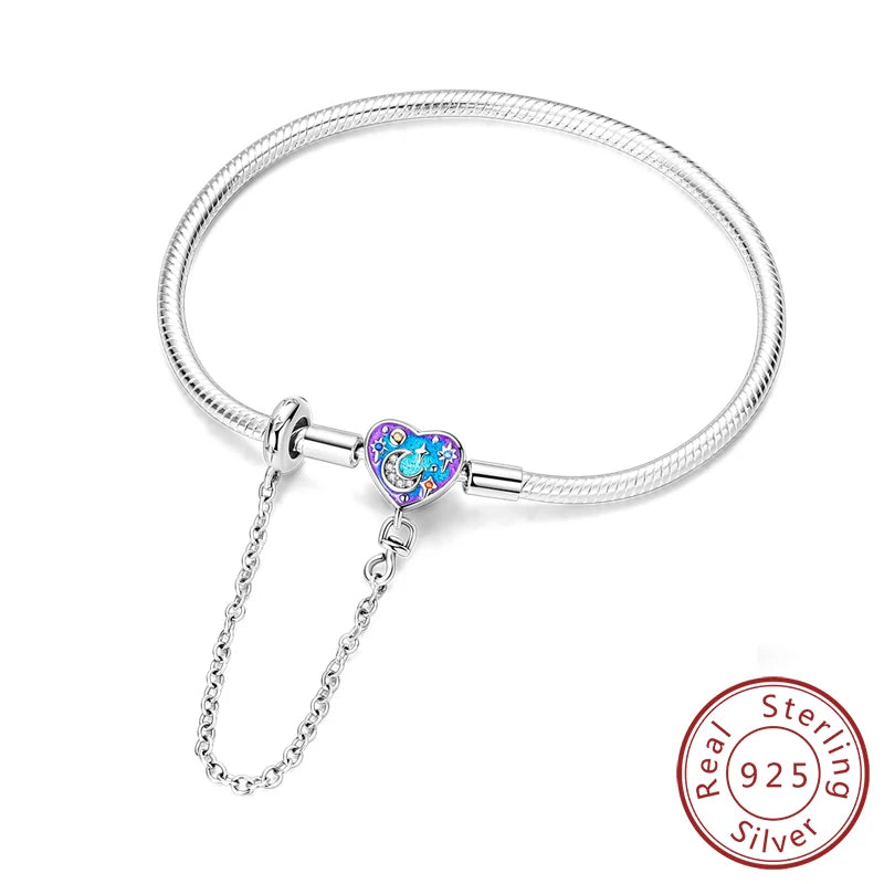 Garden of Hearts Bracelet –  925 Sterling Silver