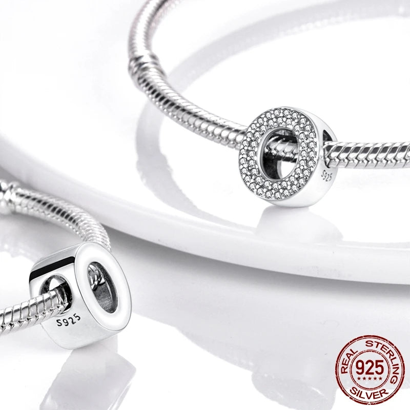 Personalised Alphabet Beads – 925 Sterling Silver