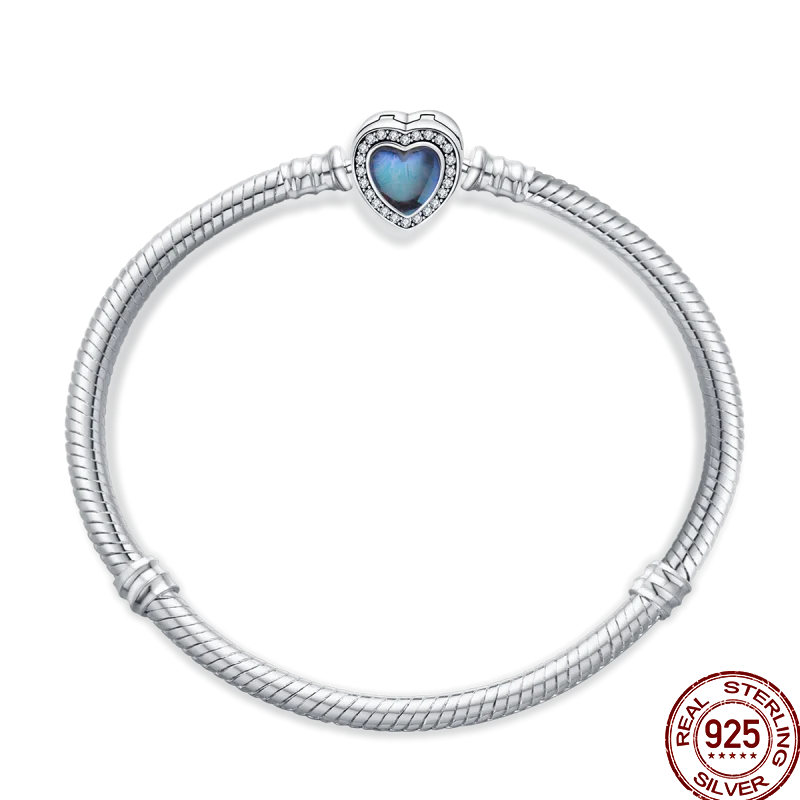 Infinity Glow Bracelet  –  925 Sterling Silver