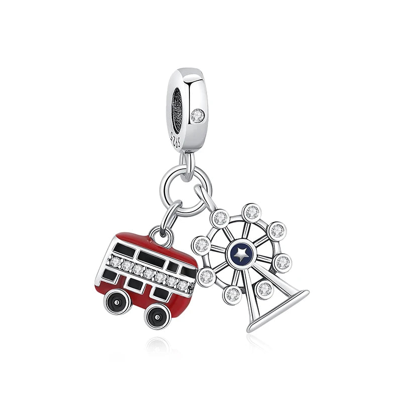 Wanderlust Charms  –  925 Sterling Silver