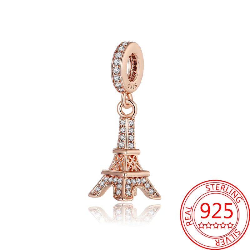 Eiffel Tower Charm –  925 Sterling Silver
