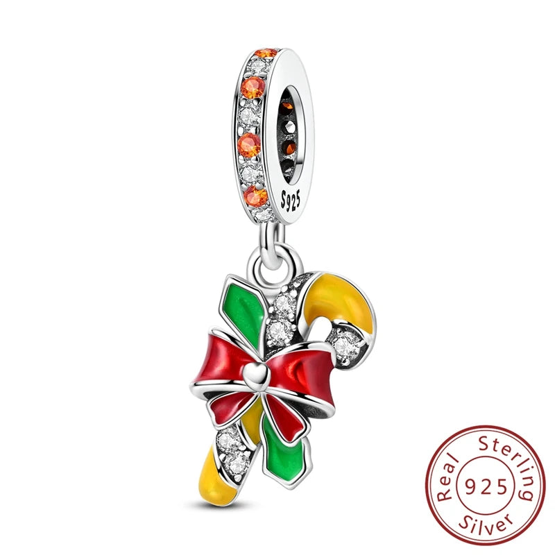 Sterling Silver Christmas Charm