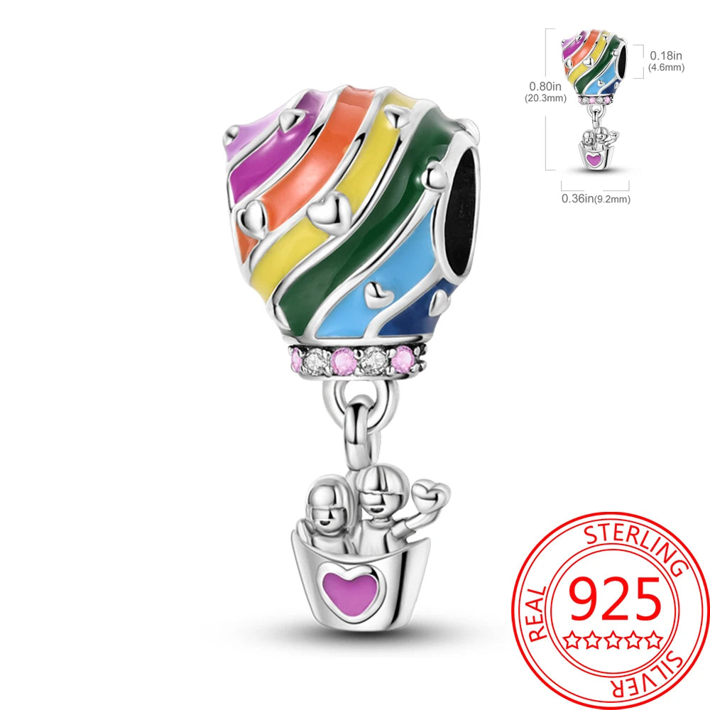 Eiffel Tower Charm –  925 Sterling Silver