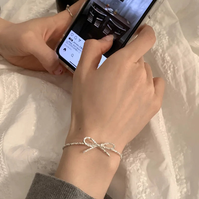 Love Heart Bracelet  – Sterling Silver